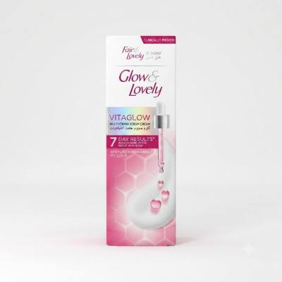 كريم سيروم الفيتامينات المتعددة Glow & Lovely VitaGlow (100 غرام)