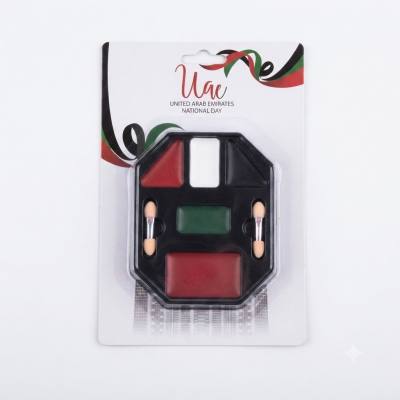 مجموعة أدوات الرسم على الوجه والجسم الخاصة باليوم الوطني لدولة الإمارات العربية المتحدة من I&A Collection