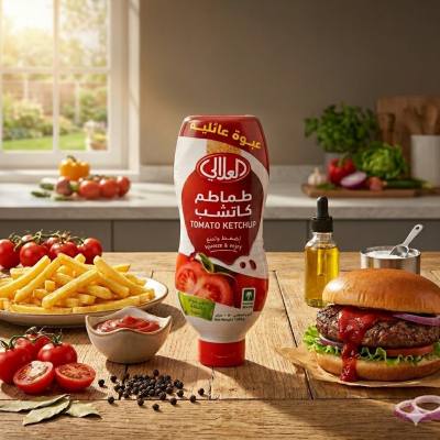 كاتشب العلالي بالطماطم - عبوة عائلية، 1050 غرام