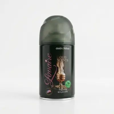 عبوة إعادة تعبئة بخاخ معطر جو أوتوماتيكي برائحة العود من لوفير (300 مل)