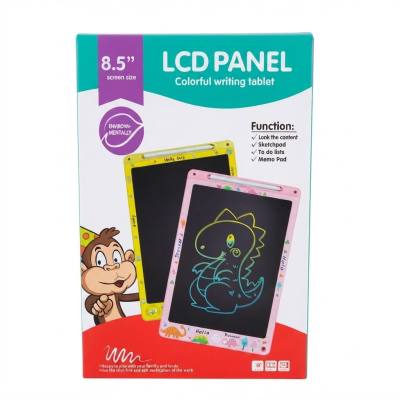 لوحة كتابة ملونة بشاشة LCD مقاس 8.5 بوصة