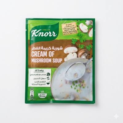 شوربة كريمة الفطر من كنور ٥٣ غرام