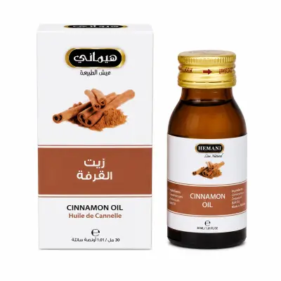 زيت القرفة من هيماني 30 مل - زيت عشبي طبيعي
