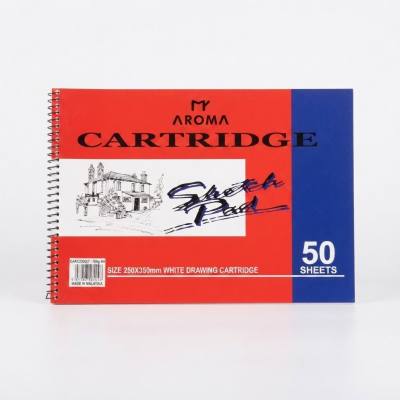 دفتر رسم بخرطوشة عطرية - 50 ورقة (B4)