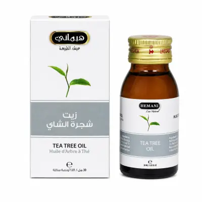 زيت شجرة الشاي من هيماني 30 مل - للعناية الطبيعية بالبشرة والشعر