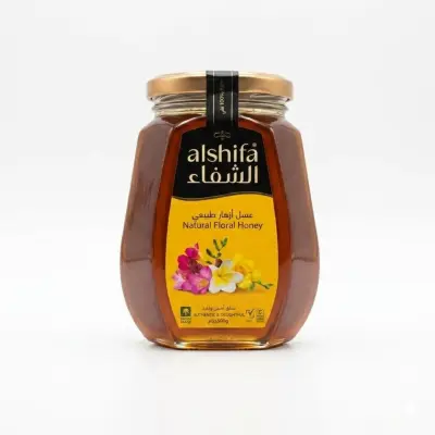 عسل الشفاء الطبيعي بالزهور (500 غرام)