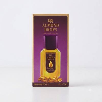 زيت الشعر غير اللزج باجاج بقطرات اللوز - 50 مل
