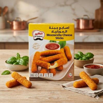 أصابع جبنة الموزاريلا من الكابير – مقرمشة ولذيذة