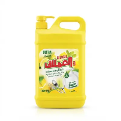 سائل غسيل الأطباق بالليمون الفائق من العملاق (1800 مل)