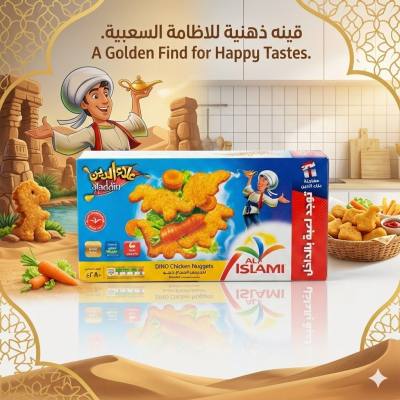 قطع دجاج علاء الدين من الإسلامي