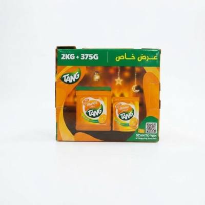 مزيج مشروب تانج بنكهة البرتقال - عبوة قيمة خاصة (2 كجم + 375 جم إضافية)