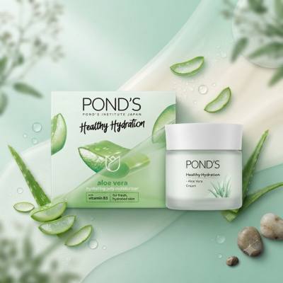 Pond's Healthy Hydration Aloe Vera Hydrating Jelly Moisturizer