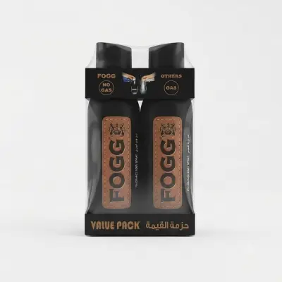 عبوة بخاخ الجسم المعطر من FOGG (2 × 120 مل)