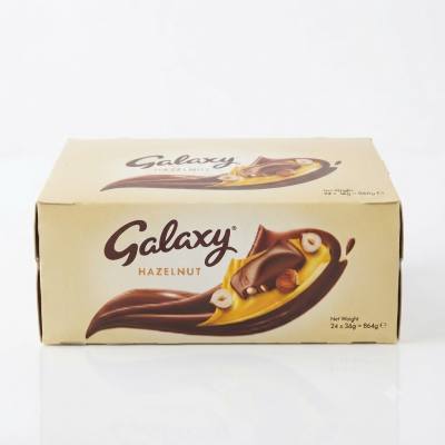 لوح شوكولاتة جالاكسي بالبندق (24 × 36 غرام)