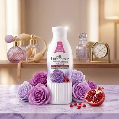 لوشن معطر بلون أبيض مشرق وجذاب من إنشانتور - 250 مل
