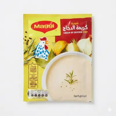 شوربة ماجي بالكريمة والدجاج (71 غرام)