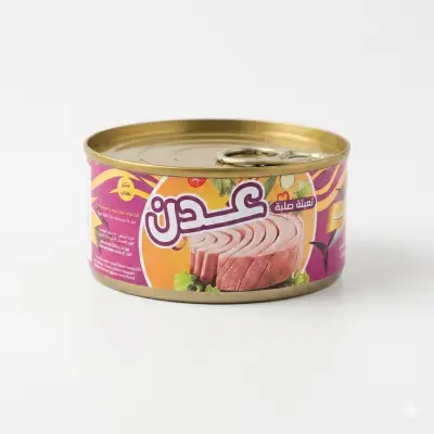 تونة عدن لايت ميت الصلبة في زيت نباتي (160 غرام)