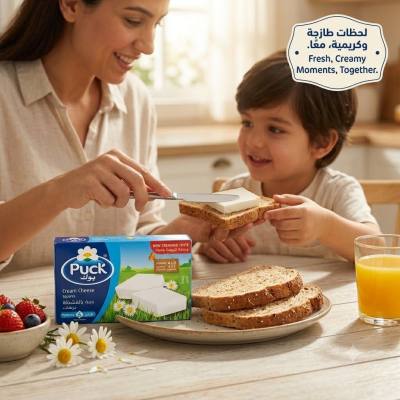 مربعات جبنة كريمية من بوك - 6 حصص