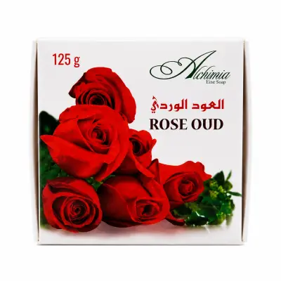 صابون ألكيميا الفاخر - ورد وعود، 125 غرام