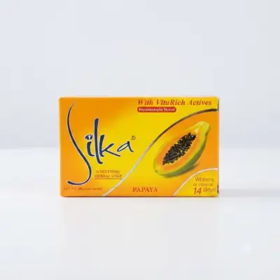 صابون سيلكا للتبييض بالبابايا العشبية (135 جم)