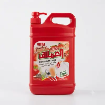 سائل غسيل الأطباق بالفراولة من العملاق (1800 مل)