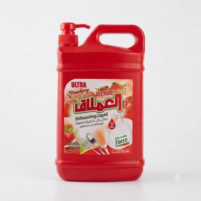 سائل غسيل الأطباق بالفراولة من الإملاك (1800 مل)