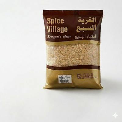 أرز بسمتي من قرية التوابل – أرز عطري فاخر طويل الحبة، 1 كجم