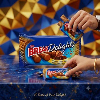 لفائف رقائق الويفر من تيفاني بريك ديلايتس (21 غرام)