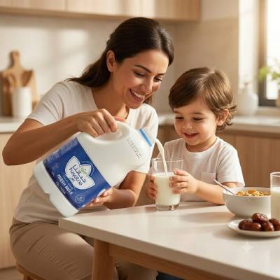 حليب حياة كامل الدسم طازج ٢ لتر
