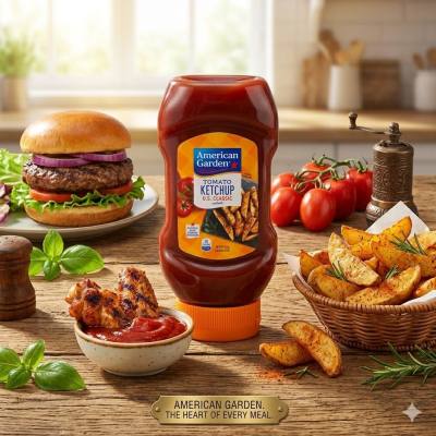 كاتشب طماطم أمريكان جاردن، كلاسيكي أمريكي - 425 غرام