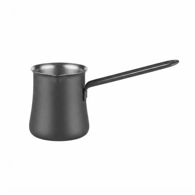 سخان قهوة من الفولاذ باللون الأسود المطفأ (450 مل)