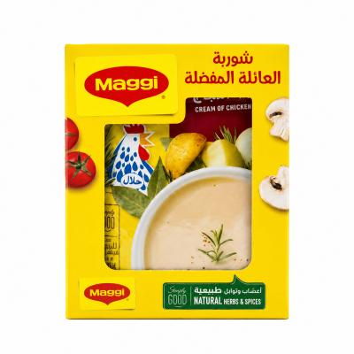 شوربة ماجي بالكريمة والدجاج (12 × 71 غرام)