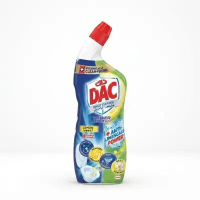 منظف ​​المراحيض DAC – جل قوي وفعال، برائحة الليمون، 750 مل