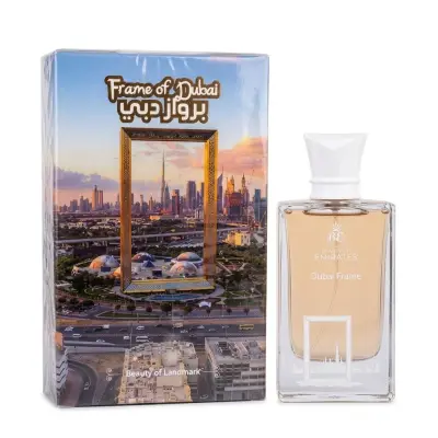 عطر "بيوتي أوف إميريتس - فريم أوف دبي" (Beauty of Emirates - Frame of Dubai) - أو دو بارفان (80 مل / 2.7 أونصة سائلة)