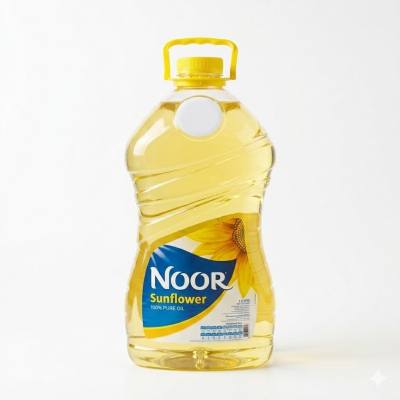 زيت دوار الشمس النقي من نور (5 لتر)