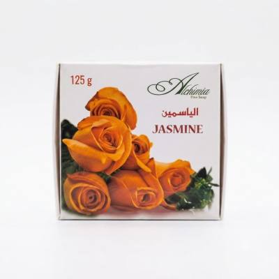 صابون ألكيميا الفاخر - الياسمين، 125 غرام