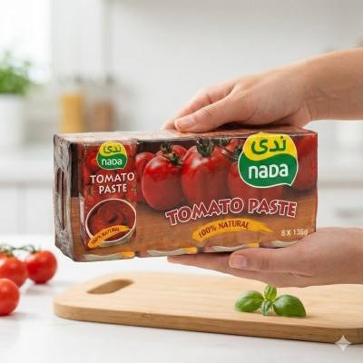 ندى معجون طماطم – 8 × 135 جم