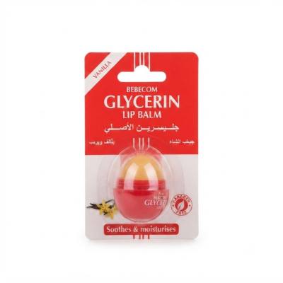 Bebecom Glycerin Lip Balm Vanilla, 10 g