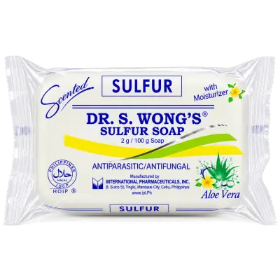 صابون الكبريت المرطب من دكتور إس وونغ (135 غرام)