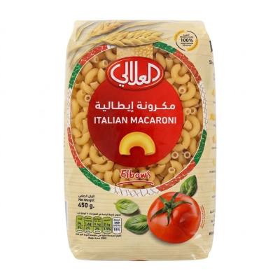 معكرونة العلالي الإيطالية - معكرونة كوع فاخرة | 450 غرام | 100% سميد دوروم صلب