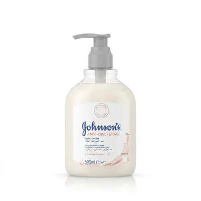 غسول اليدين المضاد للبكتيريا من جونسون - برائحة زهر اللوز (500 مل)