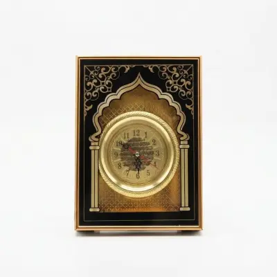 إطار للقرآن الكريم مع ساعة (21 × 16 سم)