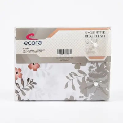 طقم ملاءات سرير مفردة من إيكورا (طقم من قطعتين)