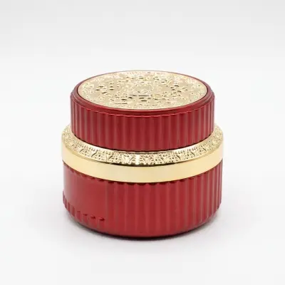 وعاء زجاجي مزخرف للبخور مع غطاء (120 مل)
