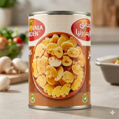 فطر كاليفورنيا المقطع (425 غرام)