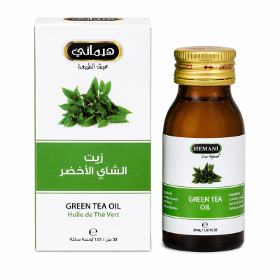 زيت الشاي الأخضر من هيماني 30 مل - زيت أعشاب طبيعي
