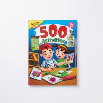 كتاب تعليمي يحتوي على 500 نشاط ممتع للأطفال