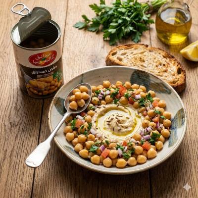 حمص مسلوق من كاليفورنيا جاردن (400 غرام)