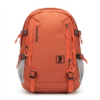 حقيبة ظهر كاجوال بلون برتقالي صدئ من Outdoor Explorer