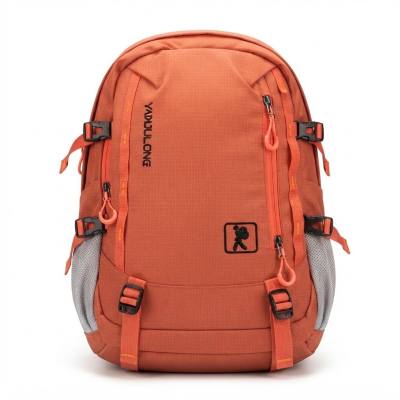 حقيبة ظهر كاجوال بلون برتقالي صدئ من Outdoor Explorer